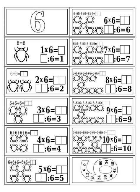 Pin De Didi En Matematika 2 3 4 Aprender Las Tablas De Multiplicar