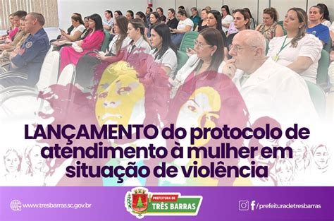 Protocolo De Atendimento À Mulher VÍtima De ViolÊncia É LanÇado Em TrÊs