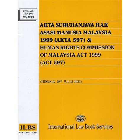 Akta Suruhanjaya Hak Asasi Manusia Malaysia Human Rights