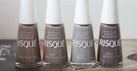 Os esmaltes nude mais lindos da Risqué