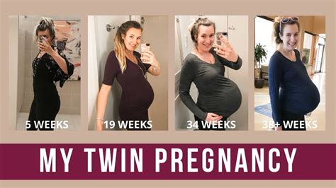 TWIN PREGNANCY JOURNEY PREGNANT WITH TWINS TWIN MOM STORY