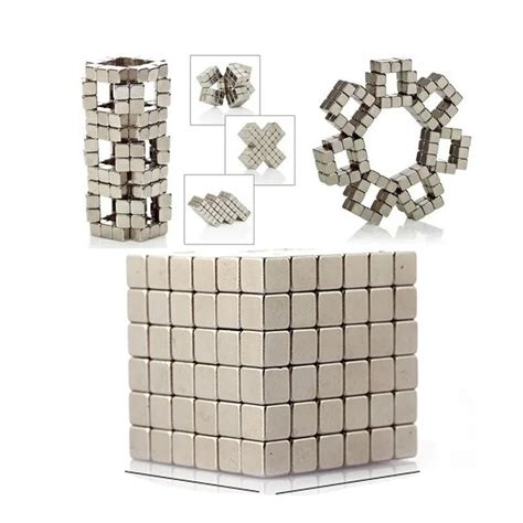 Magnetic 216pcs Magnetic Magic Cube Toys Mini Magnet Balls Puzzle Metal Beads DIY Assemble ...