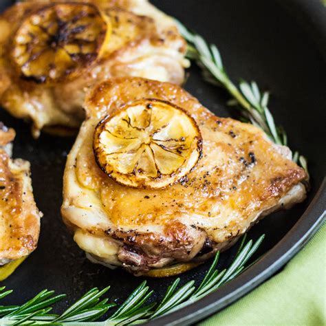 Lemon Rosemary Chicken Thighs Brina S Bites