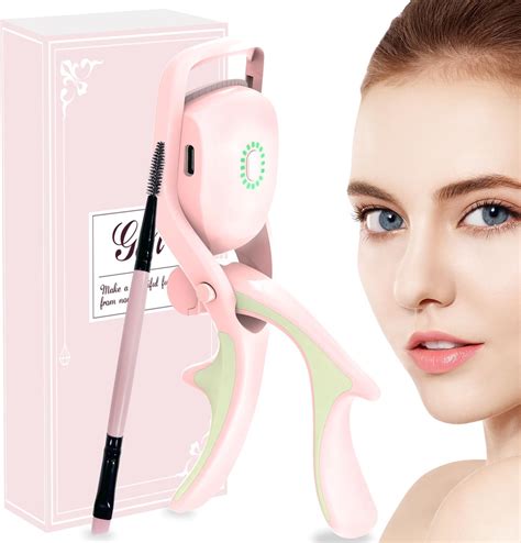 Heated Eyelash Curlers Portable Electric Eyelash Curler