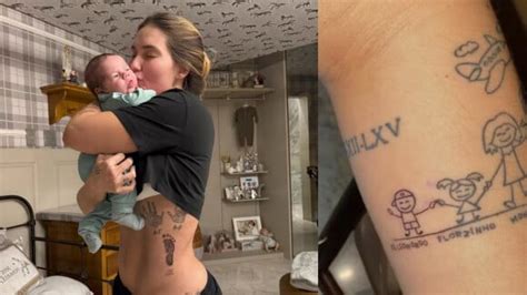 Virginia Fonseca atualiza tatuagens dos filhos homenageia José