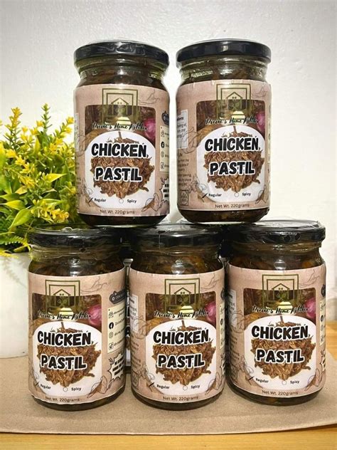 CHICKEN PASTIL IN A JAR Food Drinks Packaged Instant Food On