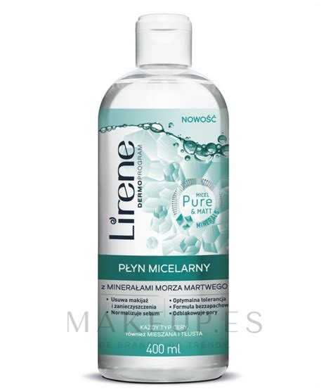 Agua Micelar Con Sal Marina Lirene Dermoprogram Micellar Water