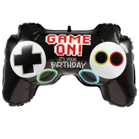 Game Controller Shape Foil Balloon Party Splendour