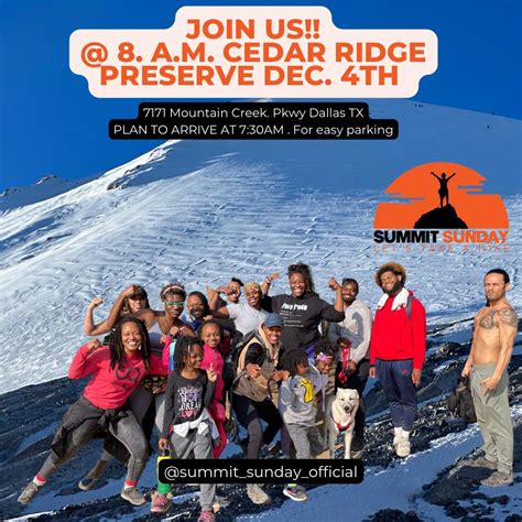Summit Sunday