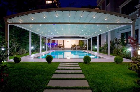 Retractable Roofing Over Swimming Pool Blind Elegance