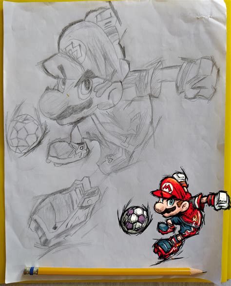 Mario (Mario Strikers) by IMexMV on DeviantArt