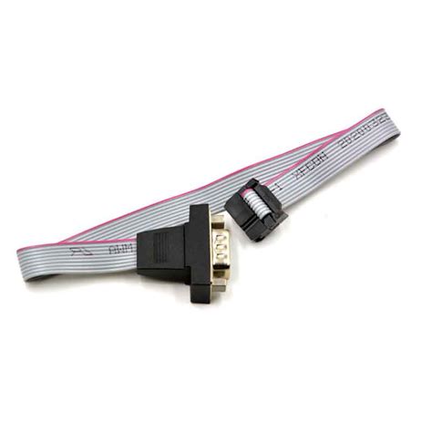 Db9 To 10 Pin Idc Ribbon Cable 254mm Ecocables