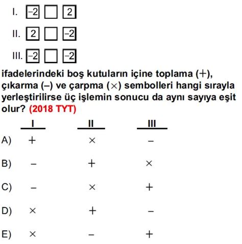 Tyt Say Lar Ve Temel Kavramlar Km Sorular E Itim Sayfam