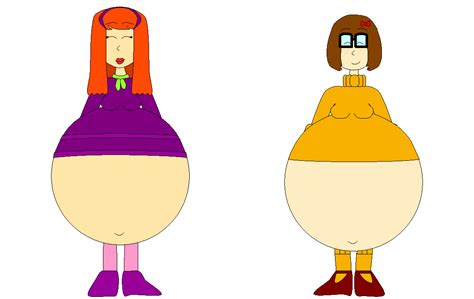 Velma And Daphne Belly Dance And Bump By Angry Signs On DeviantArt