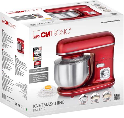 Clatronic Km Macchina Impastatrice W Rosso Conrad It