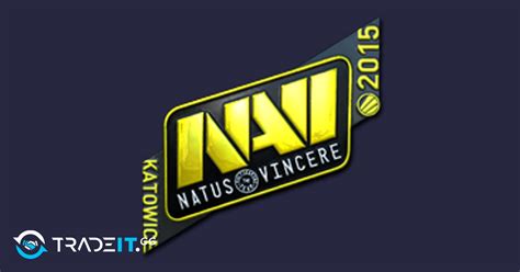 Sticker Natus Vincere Foil Katowice 2015 Tradeit