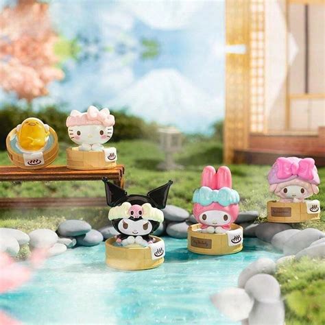 Miniso Caja Ciega De Mini Termas Con Personajes De Sanrio De Miniso