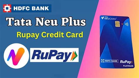 Tata Neu Plus Rupay Hdfc Bank Credit Card Best Rupay Credit Card 2023