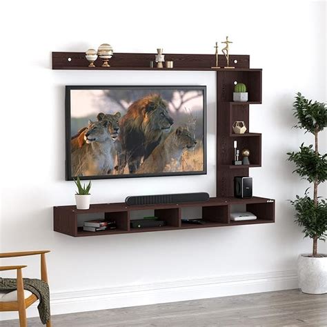 Anikaa Casey Engineered Wood Wall Mount Tv Unittv Cabinettv Entertainment Unit Ideal For