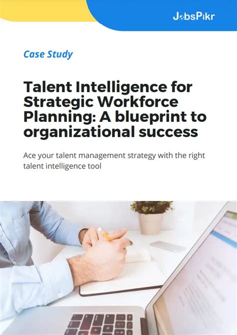 Talent Intelligence Strategic Workforce Planning Blueprint