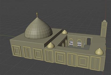 3D model 3D masjid VR / AR / low-poly | CGTrader