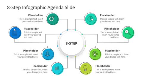 Multi Step Infographic Agenda Slides For PowerPoint SlideModel