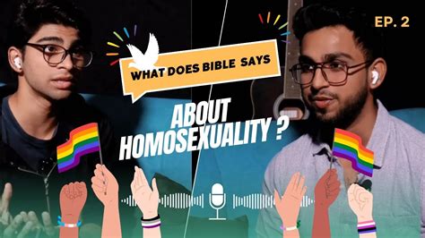 What Does The Bible Says About Homosexuality 🏳️‍🌈 Youtube