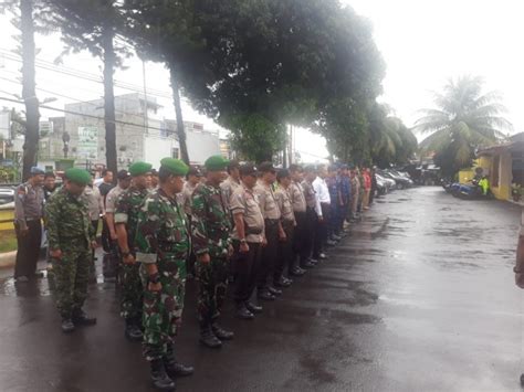 Polsek Ciputat Gelar Apel Pengamanan Tahun Baru Serpong Update