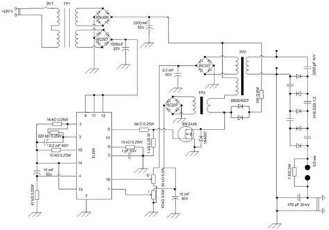 Tl Power Supply Schematic