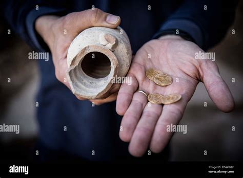 Unearthed Coins High Resolution Stock Photography And Images Alamy