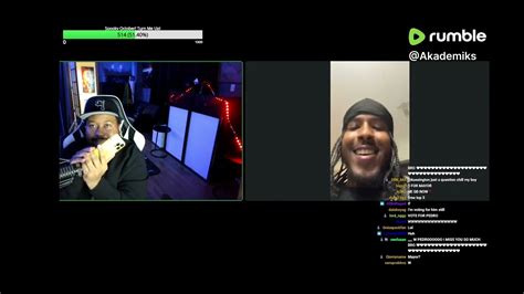 Dj Akademiks Live On Twitch With Century Top Calls In Talks Running