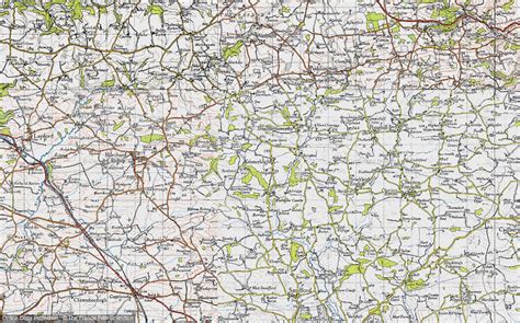 Historic Ordnance Survey Map Of Kennerleigh 1946