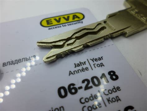 Цилиндр EVVA 3KS ключ/вертушка (3 ключа)