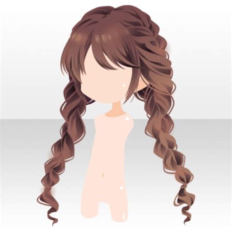 Pin on 머리 | Anime hair, Chibi hair, Anime braids