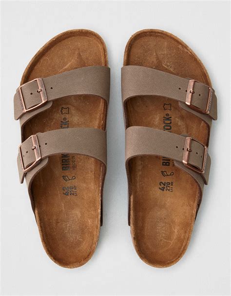 Birkenstock Mens Arizona Birkibuc Sandal