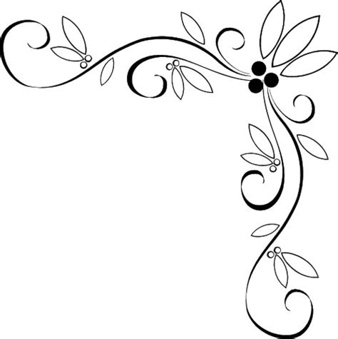 Vines Border Corner Clipart Best