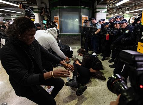 Incredible Moment A Black Lives Matters Protester Pepper Sprayed By