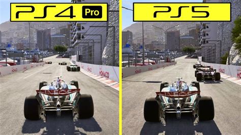 F Ps Pro Vs Ps Graphics Comparison Monaco Clear Weather