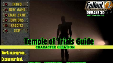 Fallout Remake D Temple Of Trials Guide Cda