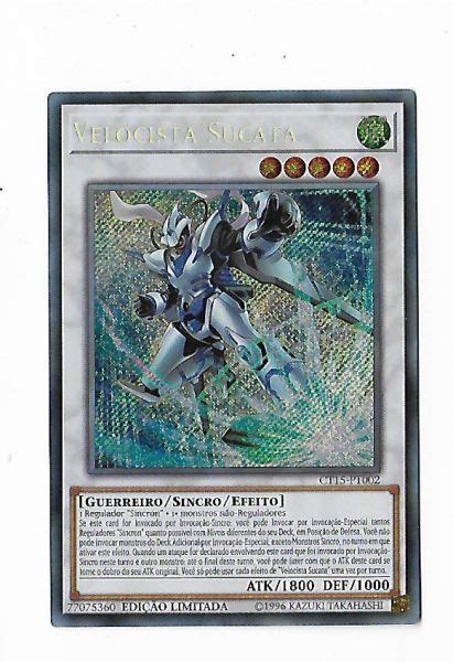 Yu Gi Oh Velocista Sucata Secreto Raro United Sanctuary Card Games