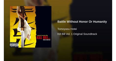 "Battle Without Honor or Humanity" From Kill Bill: Vol 1 | Movie Score ...