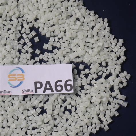 Pa66 Nylon 66 Granule Virgin Polyamide Plastic Raw Material With Good