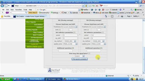 Ea Creator Tutorial Creating Forex Expert Advisor With Standard