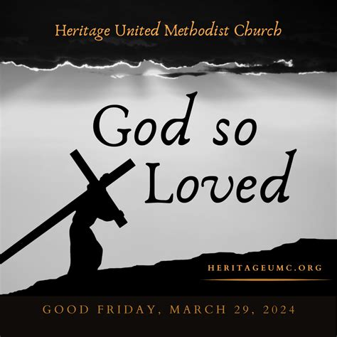 Good Friday Worship And Bulletin Heritage Umc