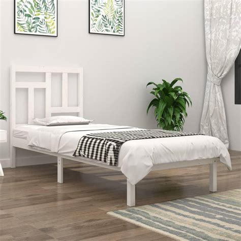 VidaXL Bed Frame White 2 Butikker Se Bedste Pris Nu