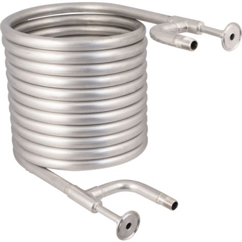 Brewbuilt Stainless Steel Tri Clamp Counterflow Chiller The Beast