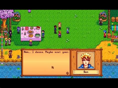 Nobody Wanted To Dance With Me At The Flower Dance Stardew Valley