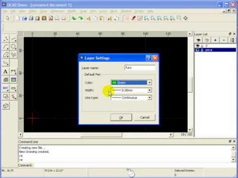 Tutorial Qcad De Layer Youtube