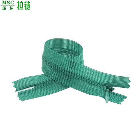 No Nylon Invisible Lace Tape Zippers For Garment Dress Clothing