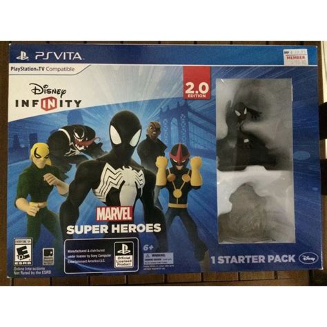 Ps Vita Disney Infinity Marvel Super Heroes 20 Edition Starter Pack